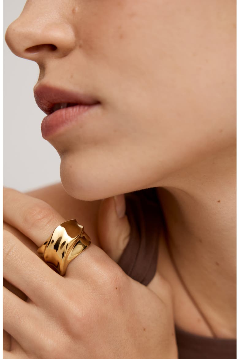 Nomade Bold Ring, Alternate, color, 18K GOLD VERMEIL