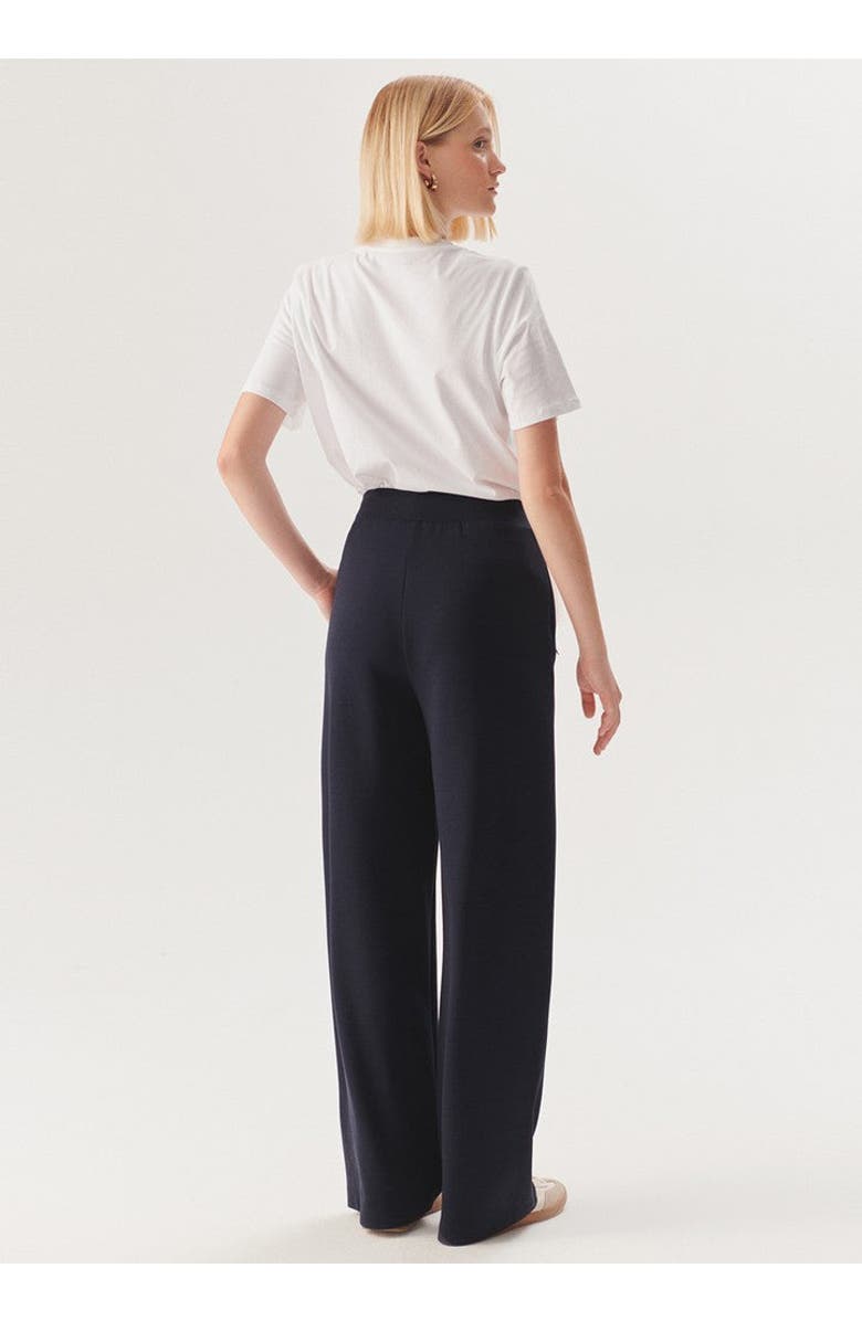 Exquise Harley Knit Lounge Trousers, Alternate, color, Navy Blue