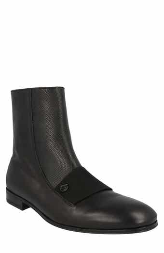Geminiano Gancini Leather Bootie