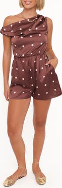 Petal & Pup Cassidy One-Shoulder Romper