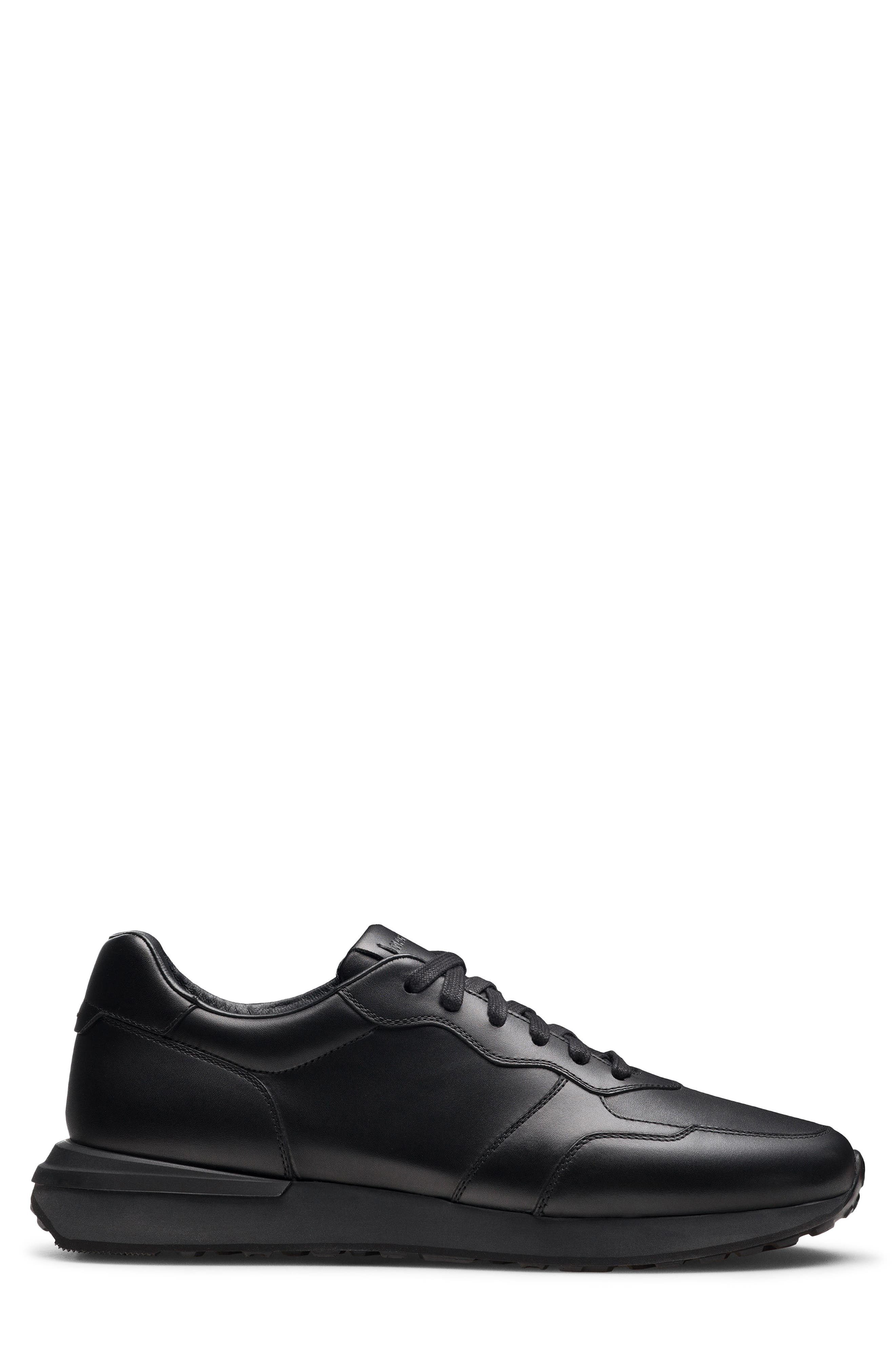 Magnanni Syros Sneaker, Alternate, color, Black