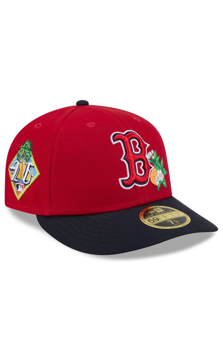New Era Men's New Era Red/Navy Boston Red Sox 2026 Spring Training Low Profile 59FIFTY Fitted Hat, Main, color, Red