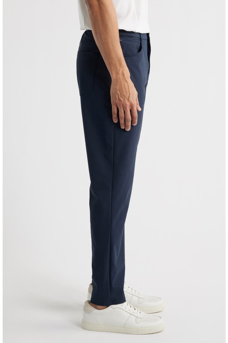 Driver Slim Fit Five Pocket Pants, Alternate, color, NAVY ECLIPSE