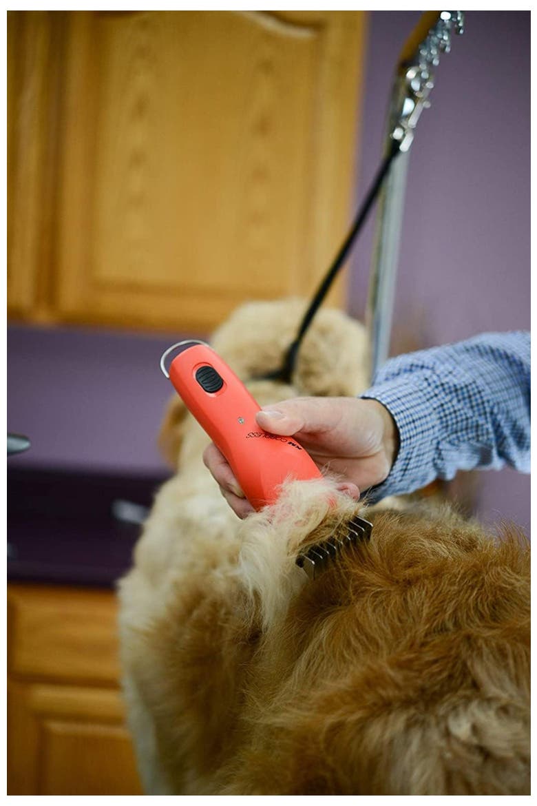 Stainless Steel Guide Comb for Detachable Blade Pet Clippers, Alternate, color, Green