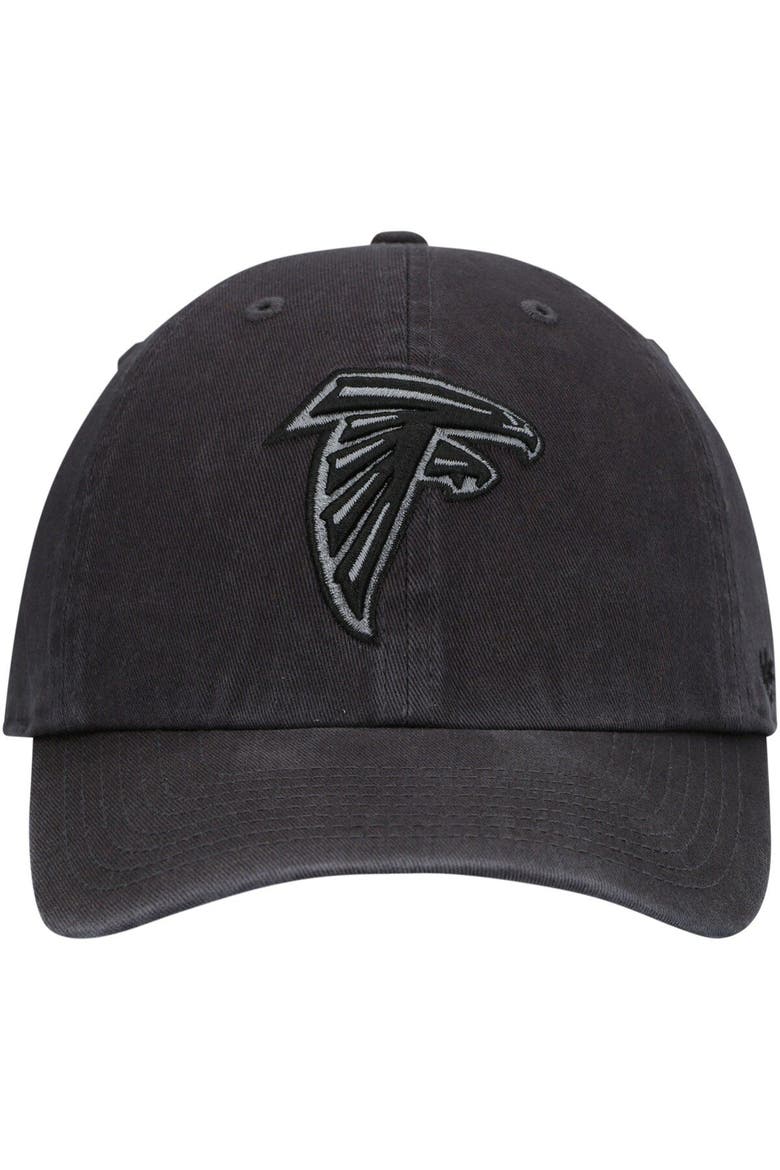 Men's '47 Charcoal Atlanta Falcons Clean Up Tonal Adjustable Hat, Alternate, color, Charcoal