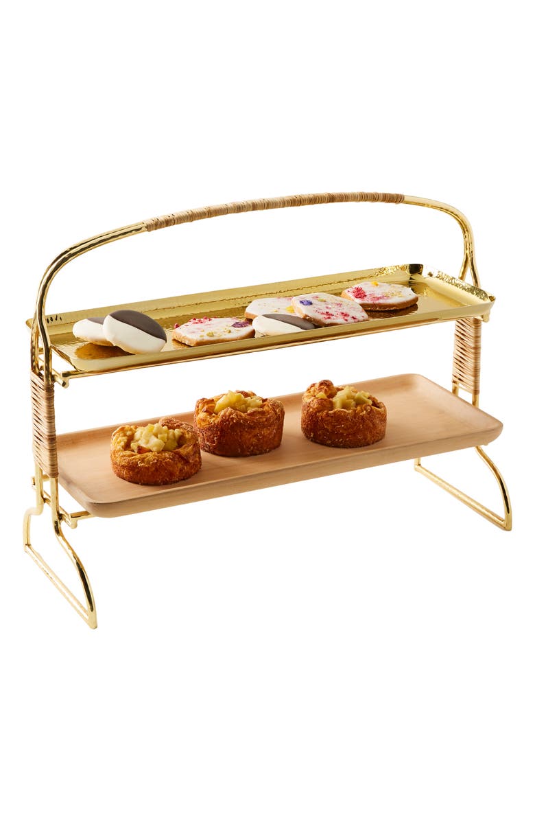 Anthropologie Home Anthropologie Affara Tiered Serving Stand, Alternate, color, 