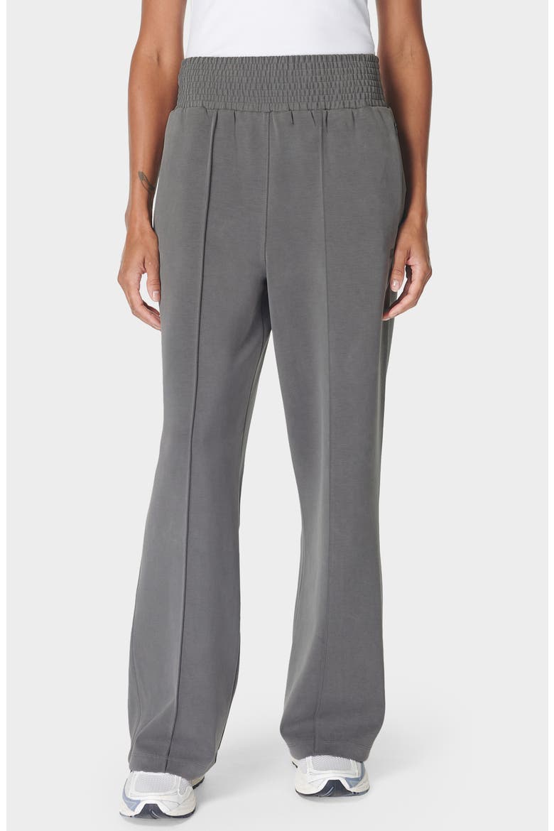 Sandwash Track Pants, Main, color, CHARCOAL GREY