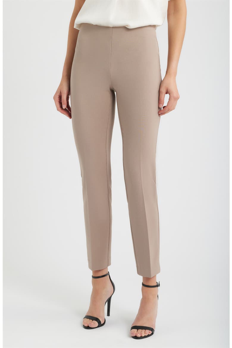 Hollywood Slim Ankle Pants, Main, color, NATURAL CLAY