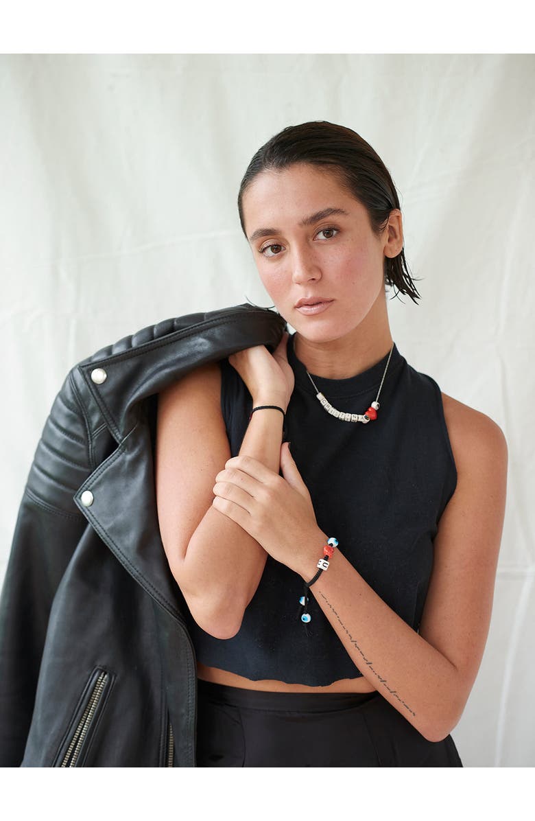 Venessa Arizaga Te Quiero Bracelet, Alternate, color, Black