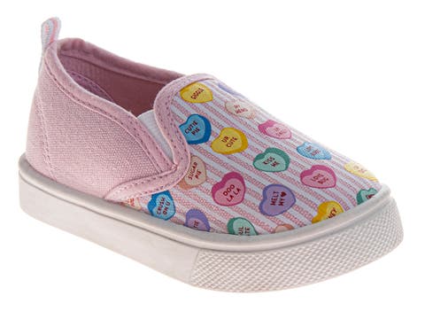 Conv. Hearts Slip-On 5-10 (Toddler)