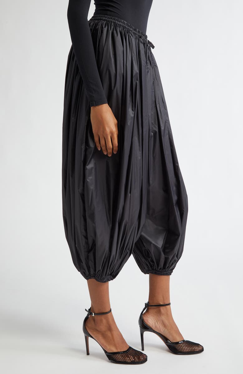 Alaïa Balloon Taffeta Pants, Alternate, color, 