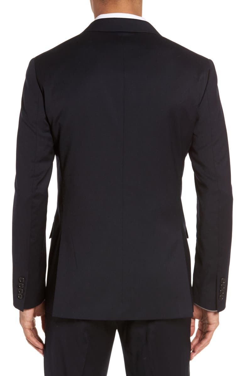 Bonobos Jetsetter Slim Fit Stretch Wool Blazer, Alternate, color, Black