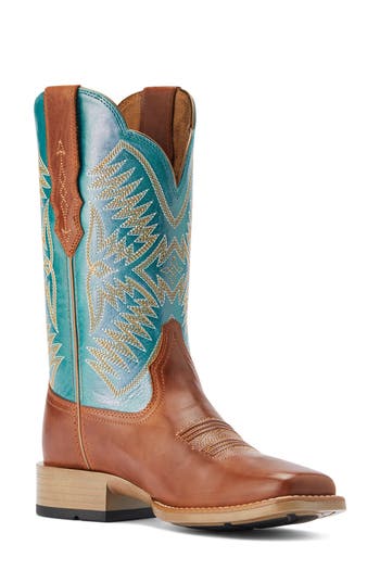 Ariat Odessa Stretch Western Boot In Brown