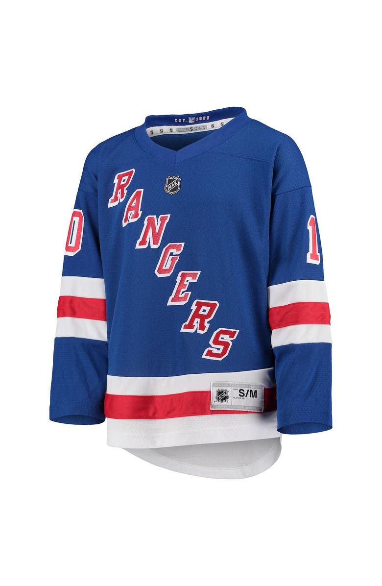 Outerstuff Youth Artemi Panarin Blue New York Rangers Home Replica Player Jersey, Alternate, color,