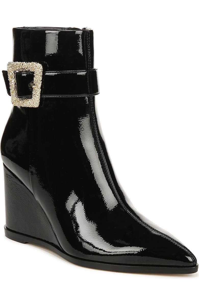 Sam Edelman Weslie Pointed Toe Wedge Bootie, Main, color,