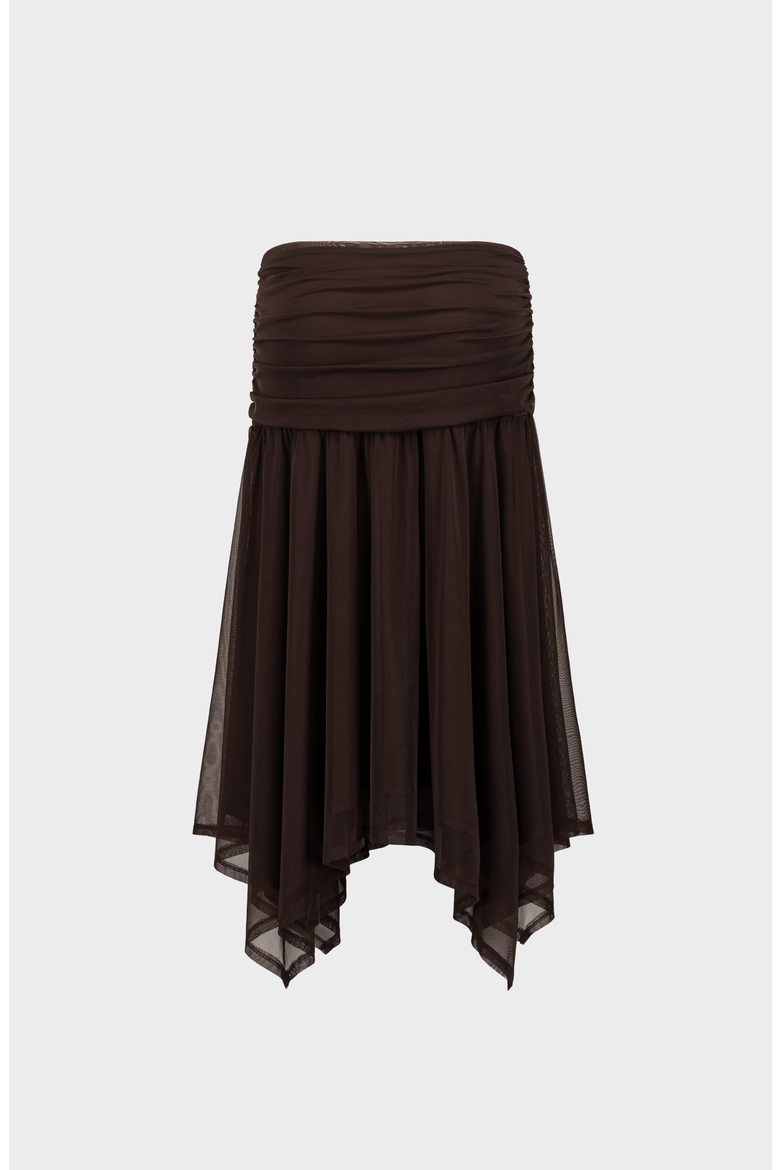 Elva Skirt, Alternate, color, Brown