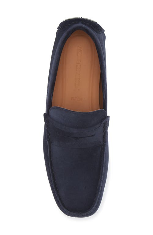 Allen Edmonds Lewis Penny Loafer In Navy