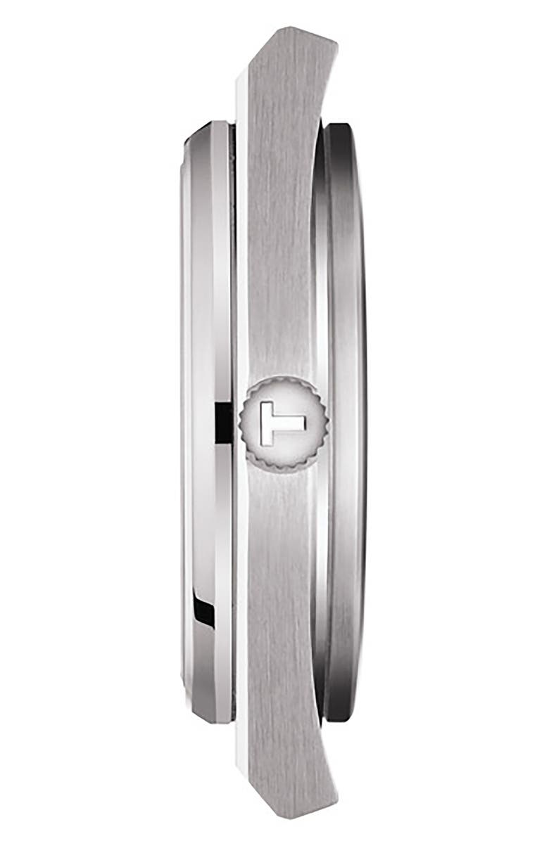 Tissot PRX Powermatic 80 Bracelet Watch, 40mm, Alternate, color, Black