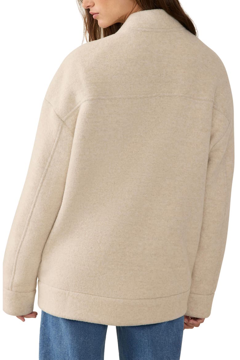 Pacific Knit Jacket, Alternate, color, OAT MELANGE