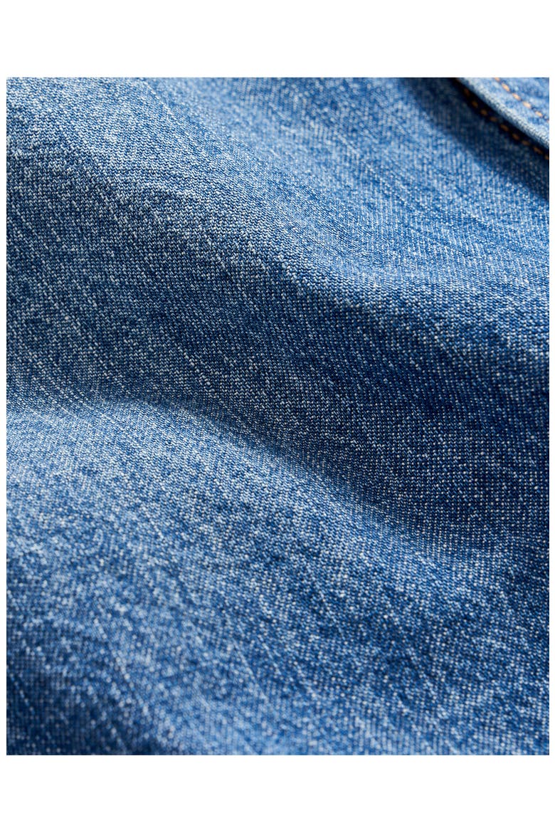 Rosedale Denim Snap-Up Shirt, Alternate, color, LIGHT INDIGO