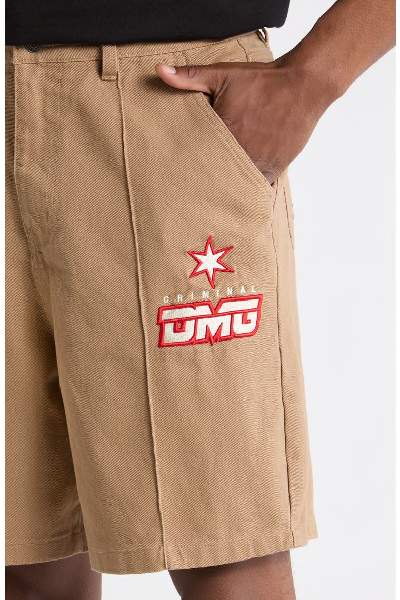 Star Logo Shorts, Alternate, color, STONE