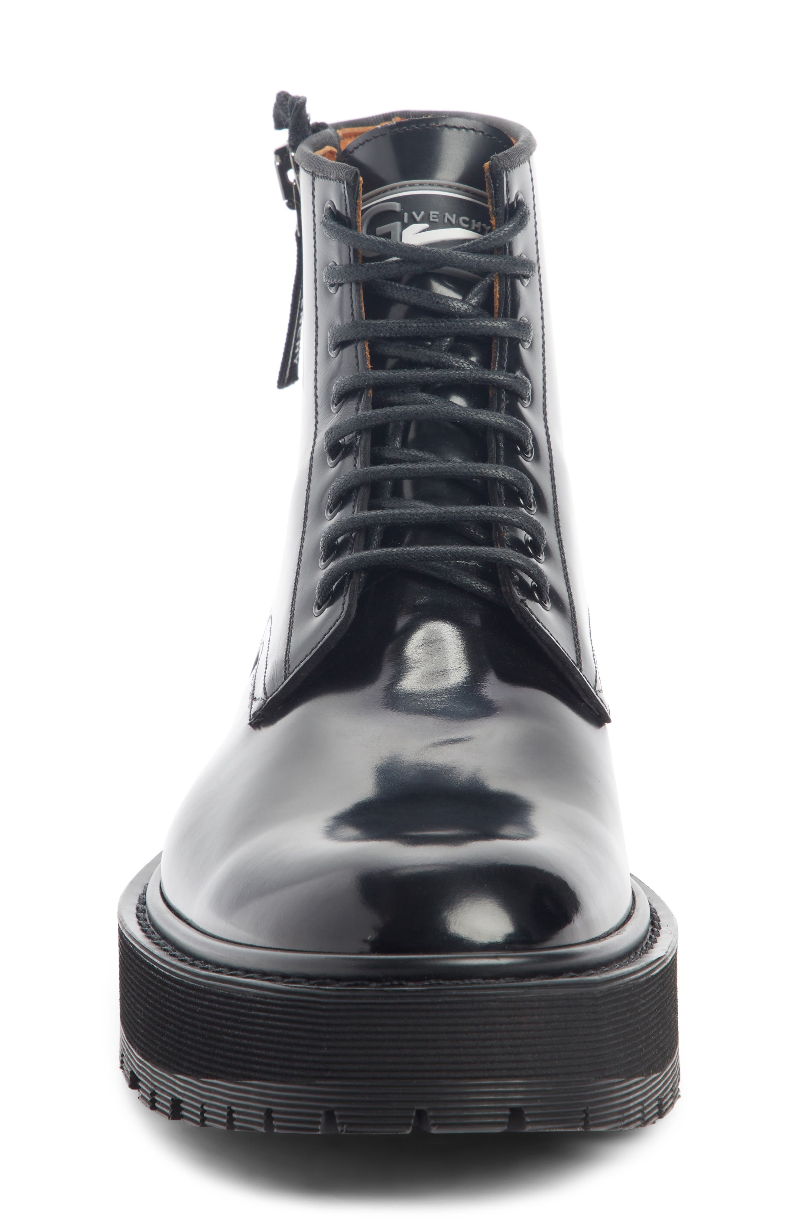 Givenchy Camden Plain Toe Boot, Alternate, color, 