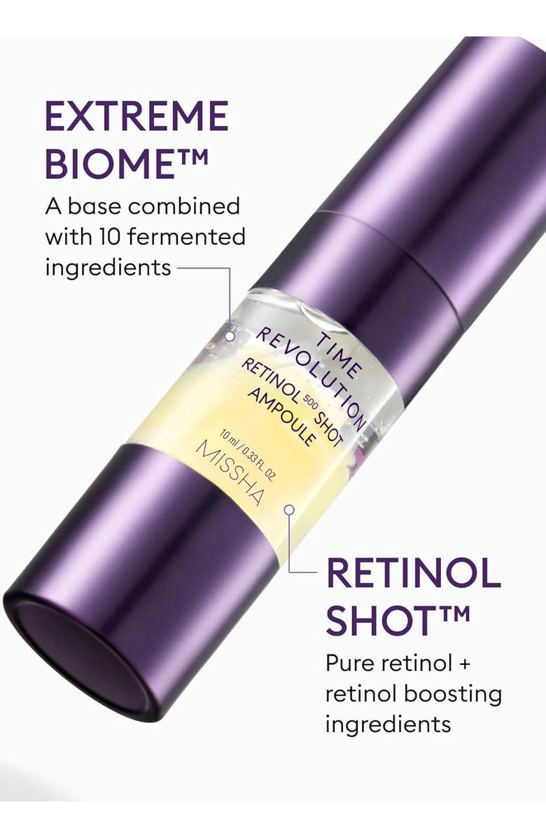 MISSHA Time Revolution Night Repair Retinol Intensive Ampoule, Alternate, color, 
