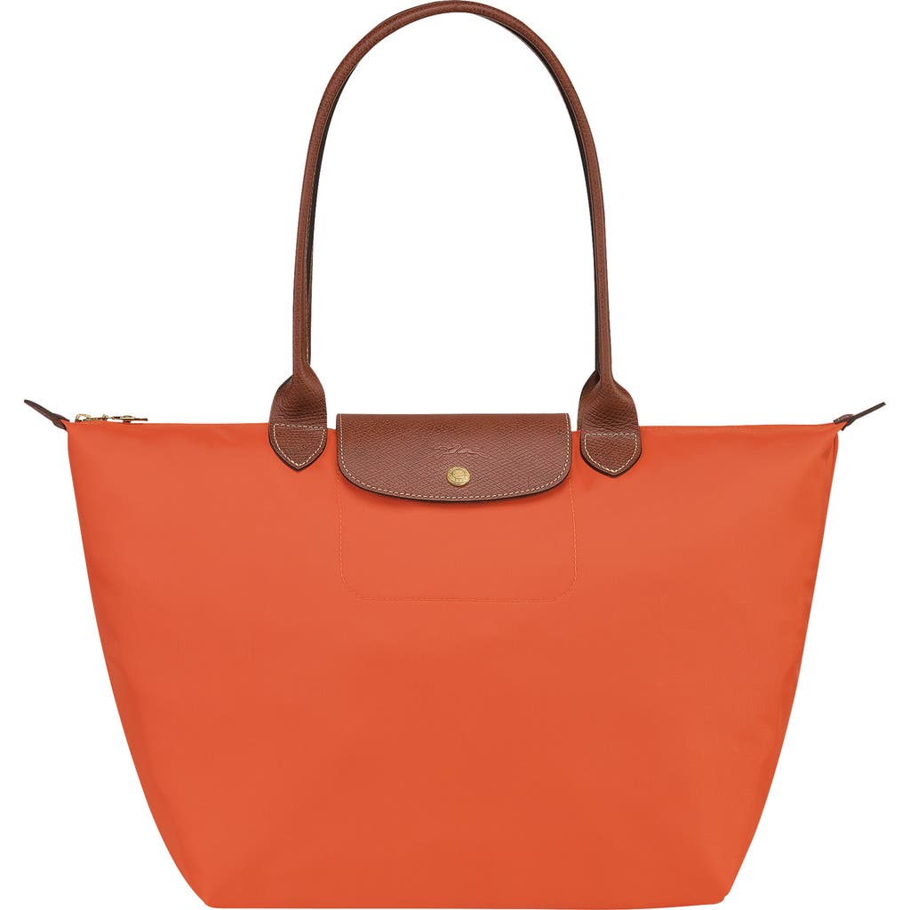longchamp tobacco bag Le Pliage Collection L Mesh - Canvas material design Longchamp Xtra round tobacco shoulder