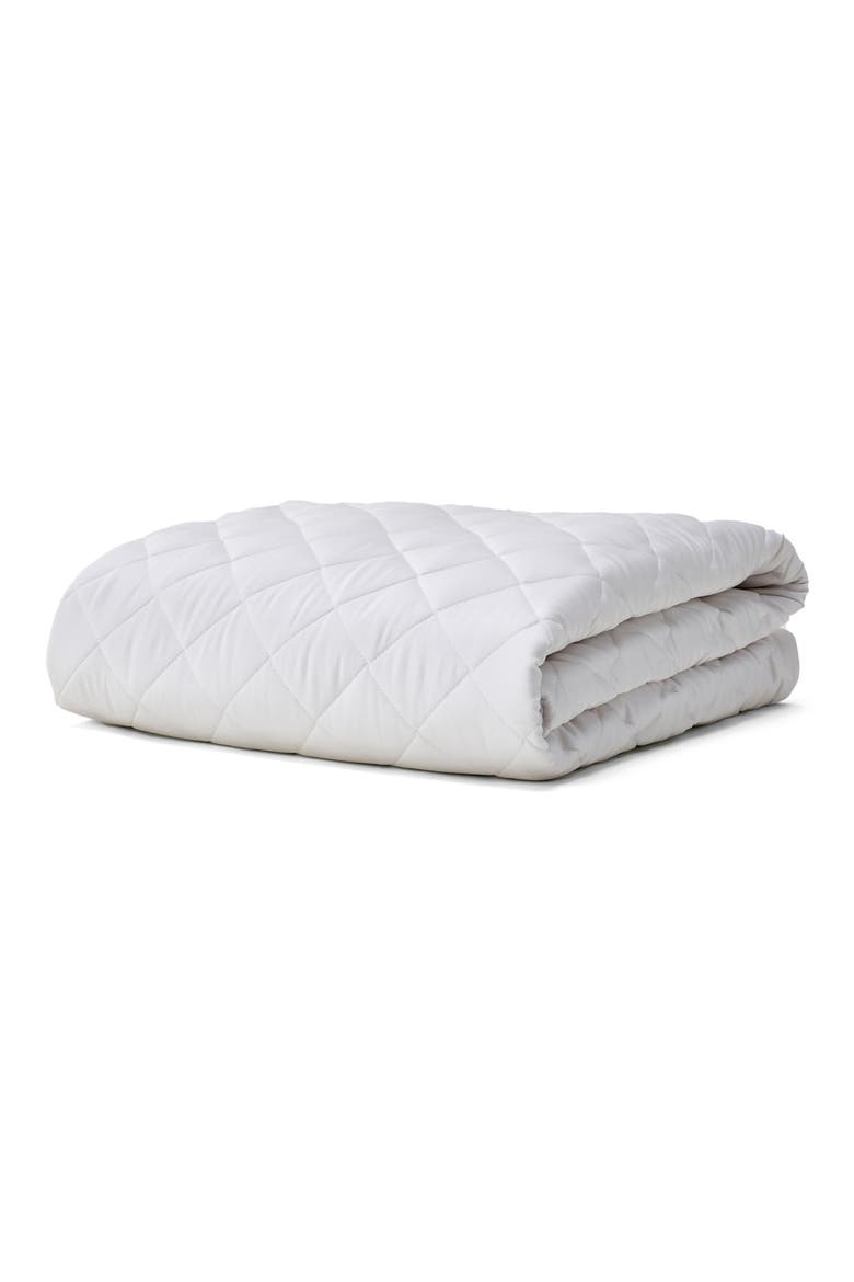 CLIMA Mattress Pad, Main, color, WHITE