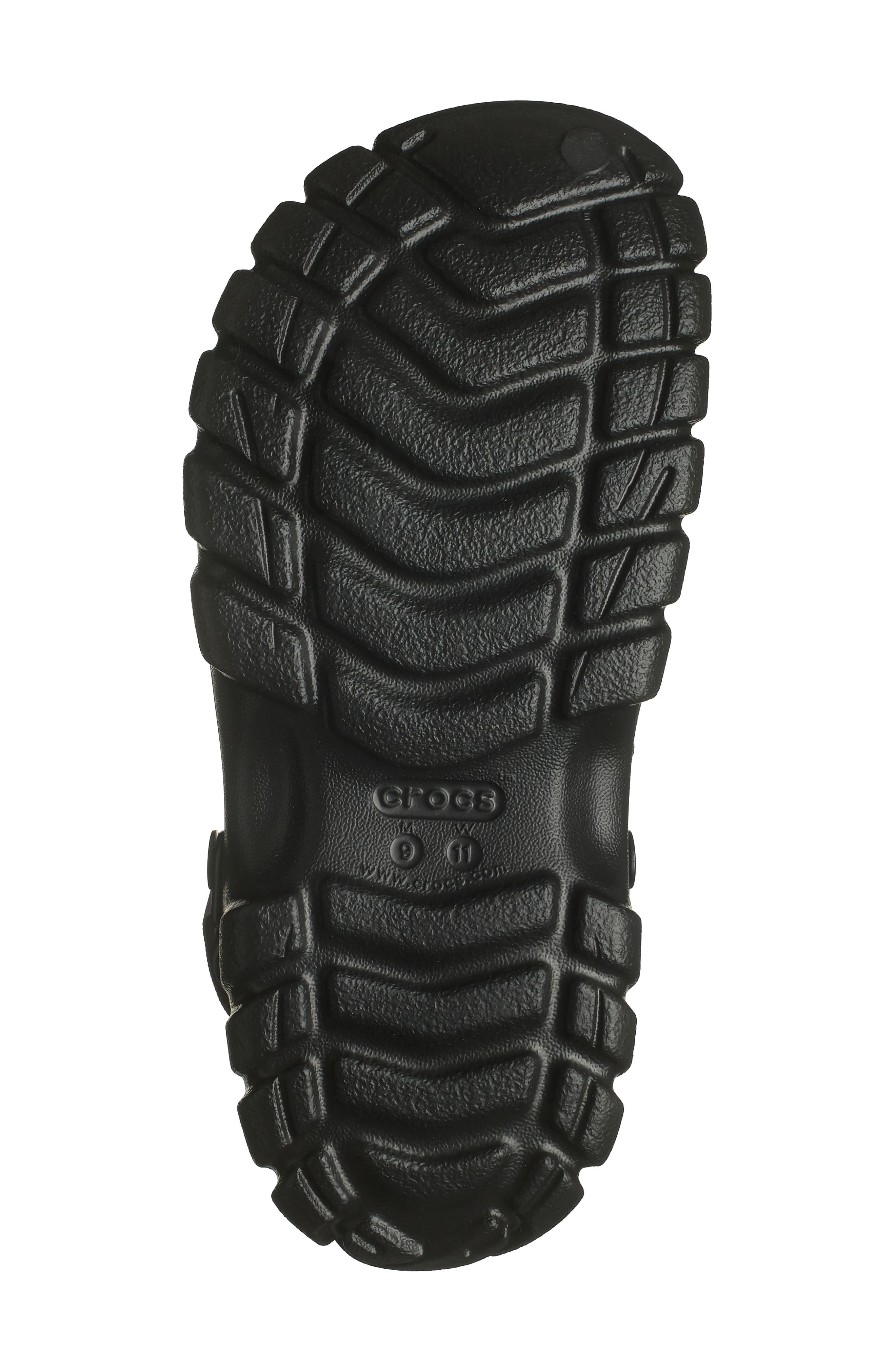 CROCS Gender Inclusive Offroad Sport Clog, Alternate, color, Blackk/Gpt