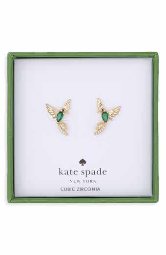 Bird Cubic Zirconia Stud Earrings