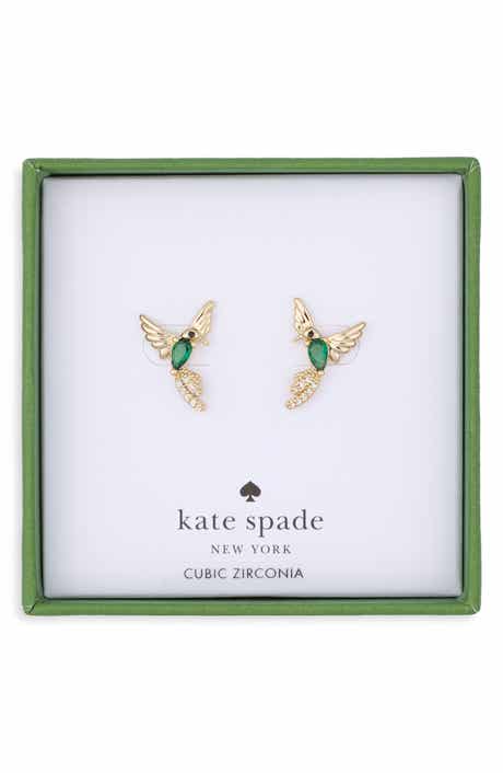 Bird Cubic Zirconia Stud Earrings