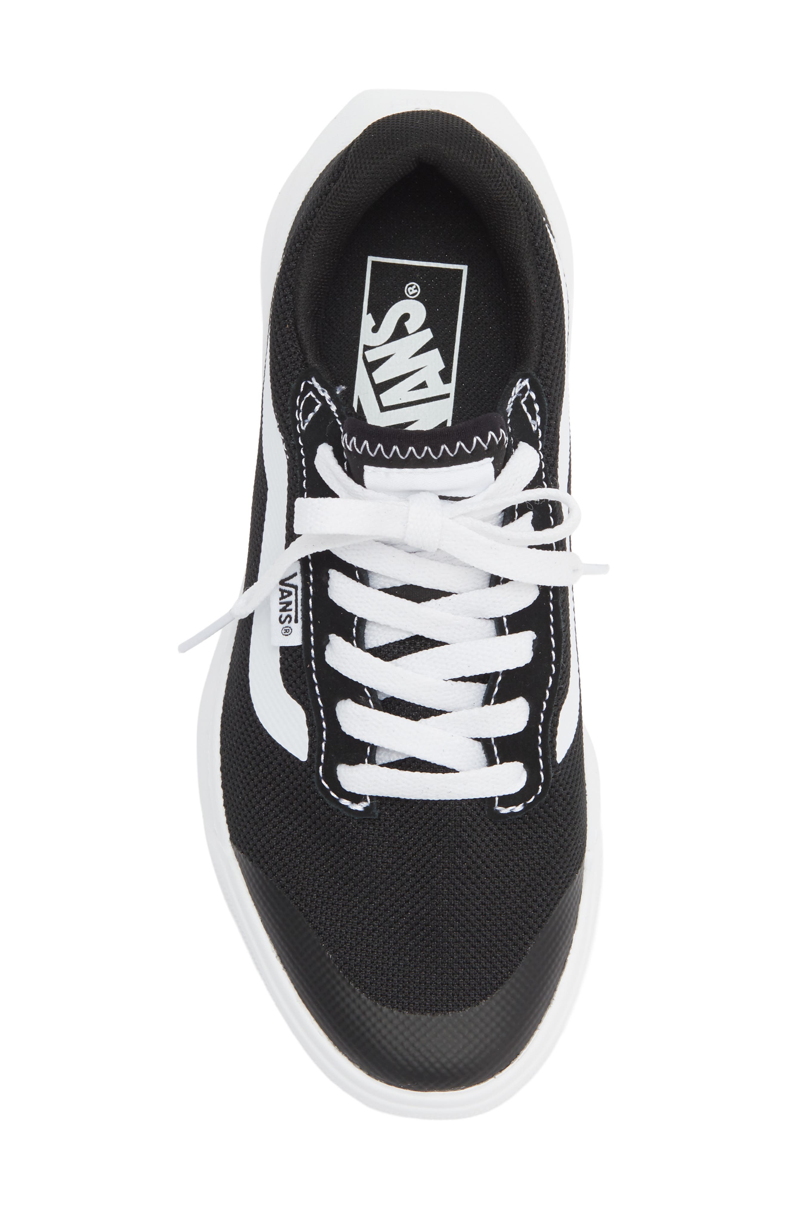 Kids' Range Brz Sneaker, Alternate, color, BLACK WHITE