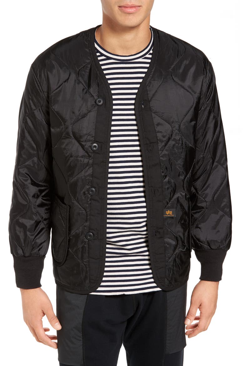 ALS/92 Liner Jacket, Main, color, BLACK
