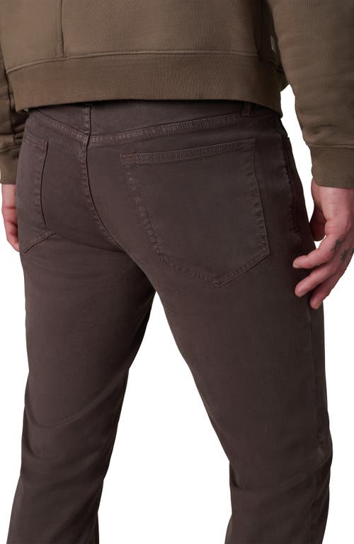 Joe's The Brixton Twill Chinos In Brown