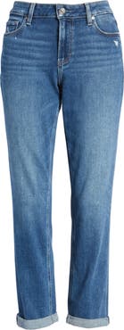 PAIGE Brigitte High Waist Slim Boyfriend Jeans