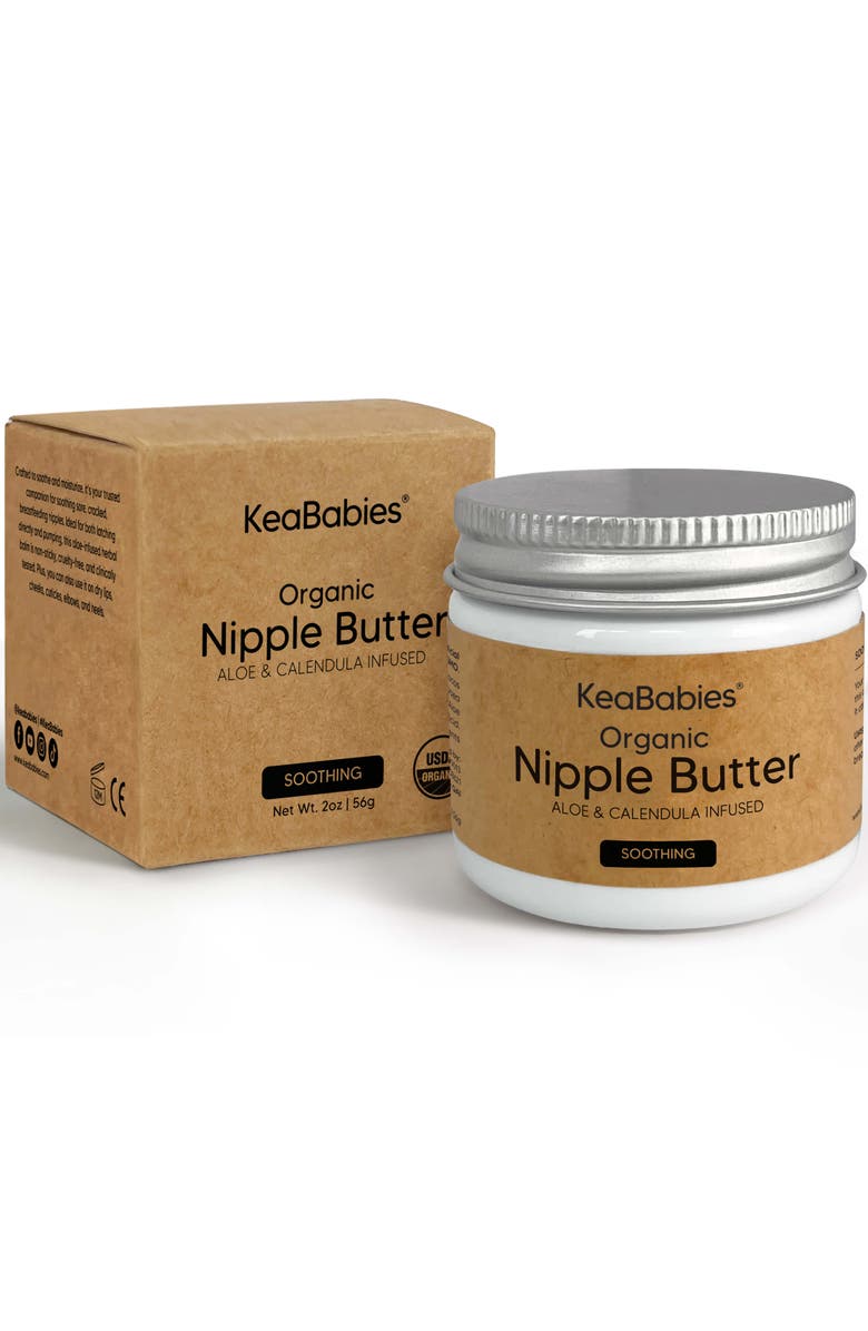 KeaBabies Organic Nipple Butter, Main, color, 