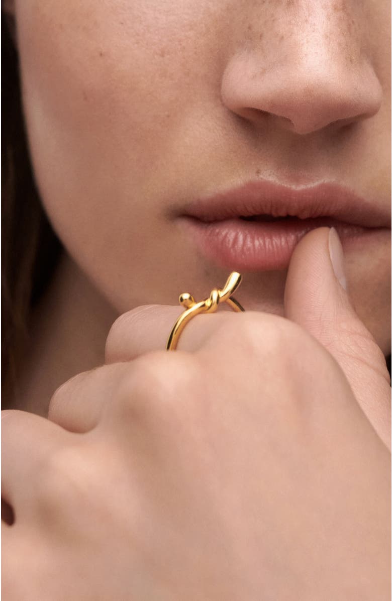 PDPAOLA Twist Ring, Alternate, color, Gold