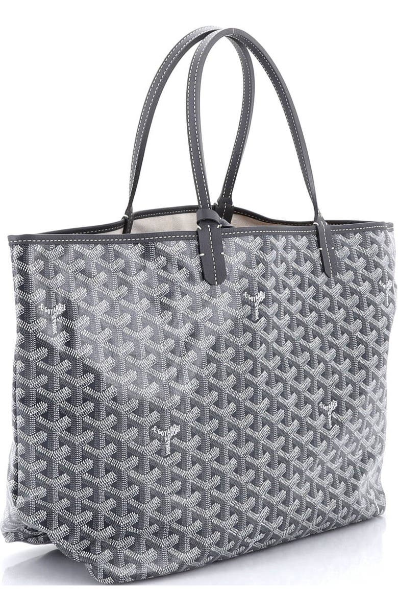 Pre-Owned Goyard Saint Louis Tote Coated Canvas PM, Alternate, color, Gray