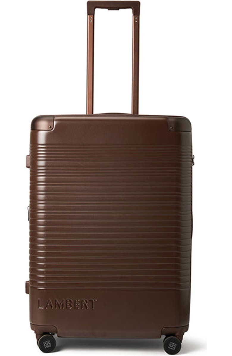 Lambert Milan - Medium Checked Luggage, Alternate, color, Chocolate