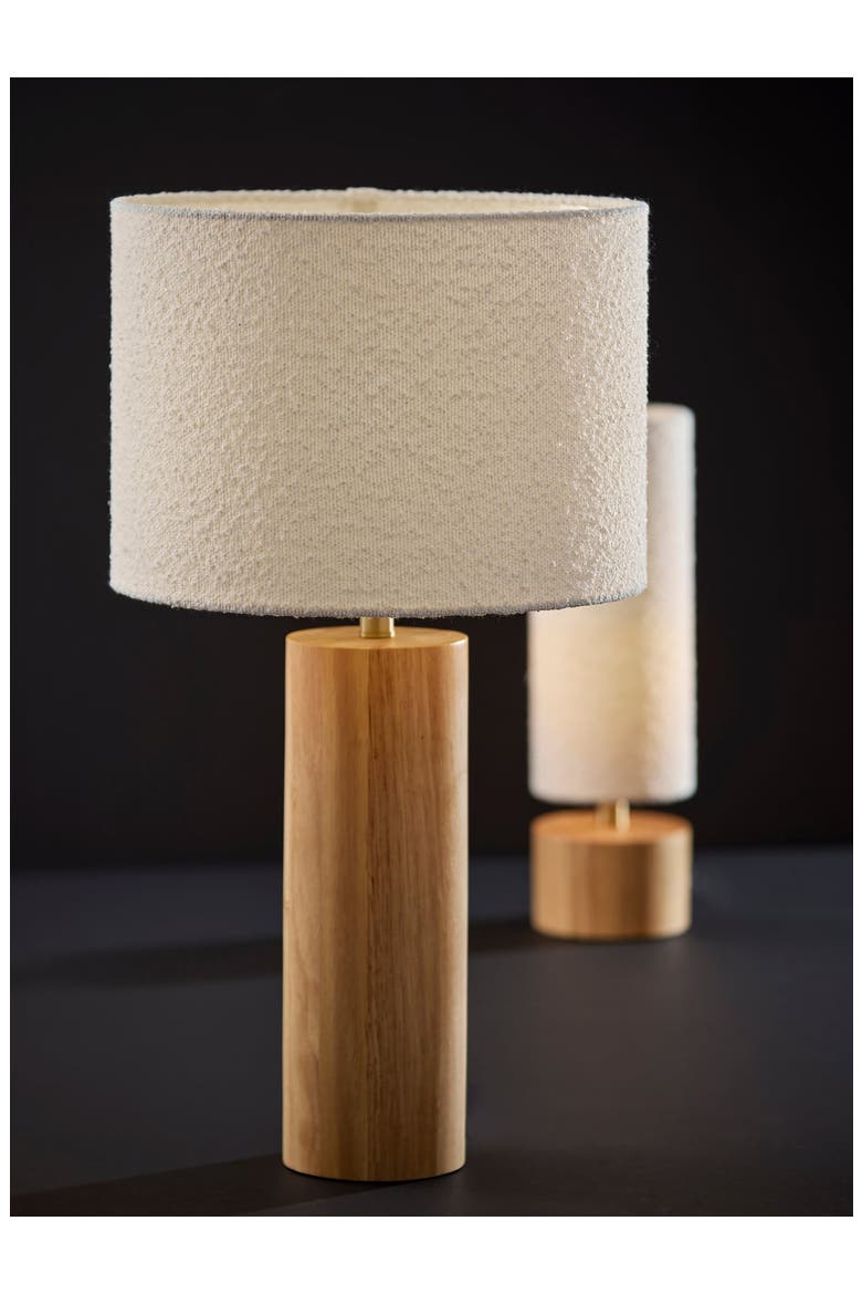 Brayden Table Lantern, Alternate, color, NATURAL WOOD