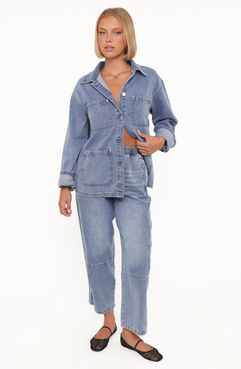 Petal & Pup Remy Denim Utility Jacket, Alternate, color, Medium Wash