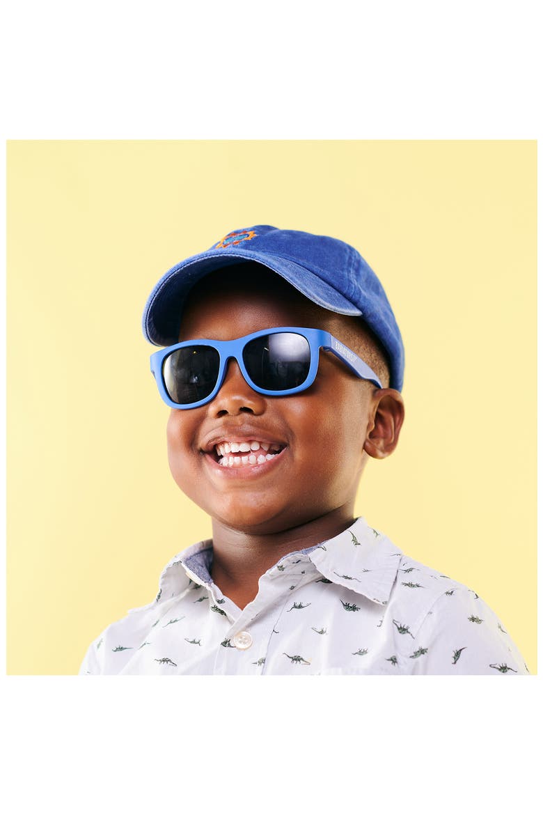 Kids' Logo Cotton Baseball Cap, Alternate, color, BLUE KIDS