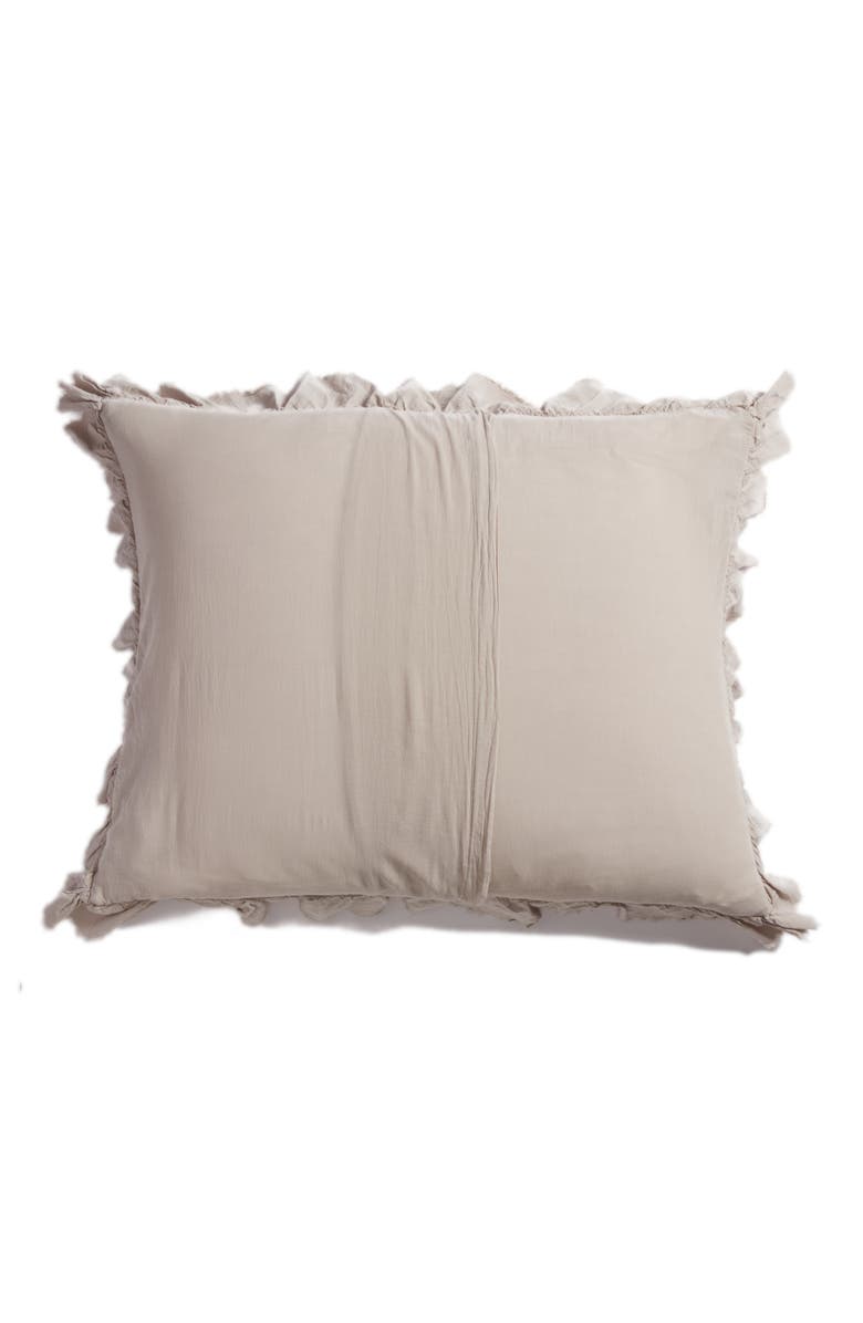 Treasure & Bond Frayed Edge Stonewash Sham, Alternate, color, 