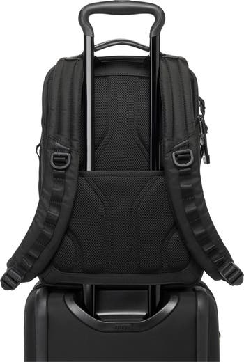 TUMI Alpha Bravo リュック ブラック TUMI Alpha Bravo Search Backpack Leather Black Men's