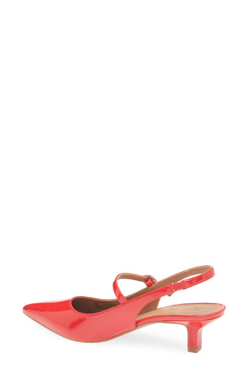 Nordstrom Rack Miranda Slingback Pump In Red Grenadine