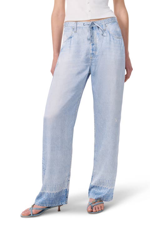 パンツ RAG  BONE Women Straight Pants WAW23F7022AL22 0 HTHRGRY Gra Women's Rag & bone Straight-Leg Pants | Nordstrom