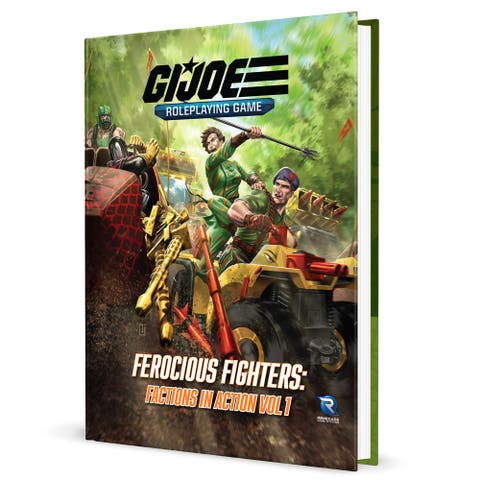 G.I. JOE RPG Ferocious Fighters Factions in Action Vol. 1 Hardcover Sourcebook