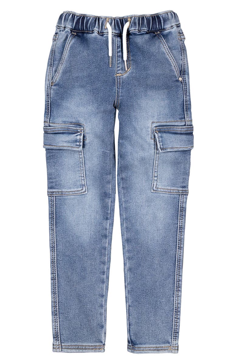 Joe's Jeans Kids' Rad Pull-On Skinny Cargo Knit Jeans, Main, color, Medium Wash 150