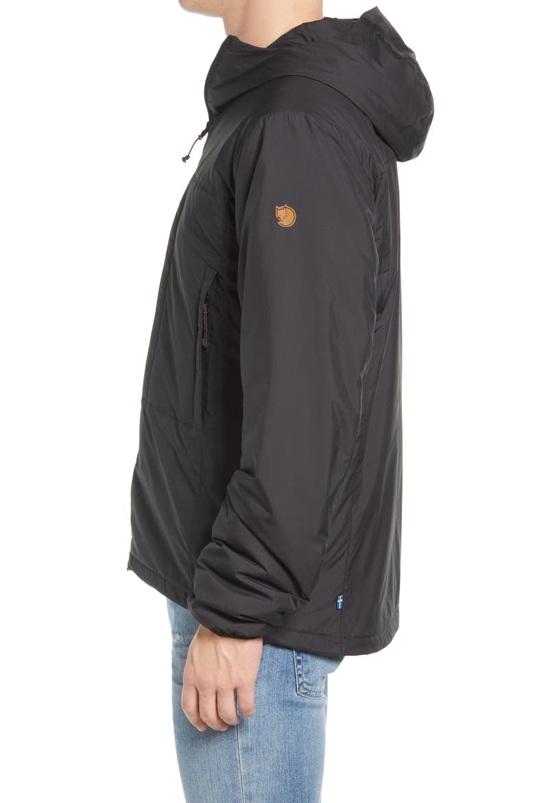 Keb Water & Wind Resistant Wool Padded Jacket, Alternate, color, BLACK